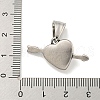 316 Surgical Stainless Steel Pendants STAS-E212-45AS-3