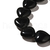 Natural Black Obsidian Beads Strands G-R190-10mm-66-4