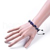 Adjustable Nylon Cord Braided Bead Bracelets BJEW-JB04602-05-4