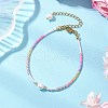 Glass Seed Beaded Bracelets for Women BJEW-MZ00134-6