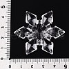 Transparent Acrylic Connector Charms TACR-T028-04B-4