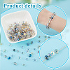   210Pcs 14 Colors Electroplate Transparent Glass Beads EGLA-PH0001-50-4