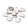 Non-Tarnish 201 Stainless Steel Charms STAS-F255-013P-1
