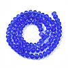 Glass Beads Strands EGLA-A034-T6mm-D31-2