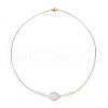 Brass Chains Necklaces NJEW-JN04860-4