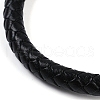 Adjustable Leather Cord Braided Bracelets BJEW-JB04439-01-3
