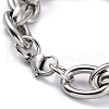 Tarnish Resistant 304 Stainless Steel Rope Chain Bracelets BJEW-I293-10P-3