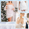 AHADERMAKER 2 Yards Fashion Ostrich Feather Cloth Strand Costume Accessories FIND-GA0003-68A-5
