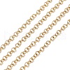 Ion Plating(IP) 304 Stainless Steel Rolo Chains CHS-H013-07G-C-2