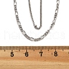Brass Double Layer Necklaces NJEW-D302-53P-5