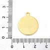304 Stainless Steel Pendants STAS-S163-07B-G-3