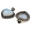 Synthetic Opalite Pendants G-A095-01AS-05-2