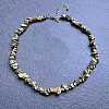 Natural Unakite Chip Beaded Necklaces for Women IW6789-21-1