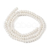 Electroplated Shell Pearl Beads Strands BSHE-Z009-11B-2