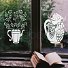 4Pcs 4 Styles PET Hollow Out Drawing Painting Stencils DIY-WH0394-0136-6