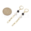 304 Stainless Steel Leverback Dangle Earrings for Women EJEW-JE06209-3
