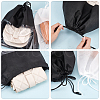 WADORN 10Pcs 2 Colors Blank Non-Woven DIY Craft Drawstring Storage Bags ABAG-WR0001-03-4