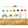 Rainbow Color Seed Beads DIY Earring Making Kits DIY-FS0006-68-5