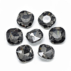 Pointed Back Glass Rhinestone Cabochons RGLA-T032-10x10mm-07-1