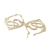 304 Stainless Steel Jar with Snake Hoop Earrings for Women EJEW-R156-01G-2