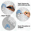 Stainless Steel Cutting Dies Stencils DIY-WH0238-049-4