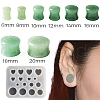 Heart & Round Shape DIY Ear Gauges Flesh Tunnels Plugs Silicone Mold PW-WG64161-02-4