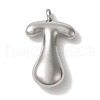 Non-Tarnish Ion Plating(IP) 304 Stainless Steel Pendants STAS-M017-08P-21-1