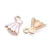 Alloy Enamel Charms ENAM-T020-57D-2