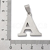 201 Stainless Steel Pendants STAS-Q342-53P-A-3