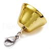 Iron Bell Pendant Decoration HJEW-JM02490-03-4