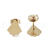 PVD Vacuum Plating 304 Stainless Steel Stud Earrings for Women EJEW-A048-46A-G-2