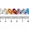Electroplate Glass Beads Strands EGLA-B009-01A-4