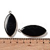 Natural Obsidian Pendants G-G063-03C-3