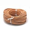 Flat Leather Cords WL-R006-3x2-02-1