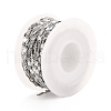 Tarnish Resistant 304 Stainless Steel Link Chains CHS-K016-04P-3