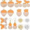 Olycraft DIY Dangle Earring Making Kits RESI-OC0001-09-1