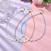 Glass Beads Necklaces NJEW-JN04721-2