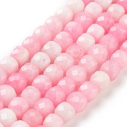 Natural White Jade Beads Strands G-H028-A09-11-1