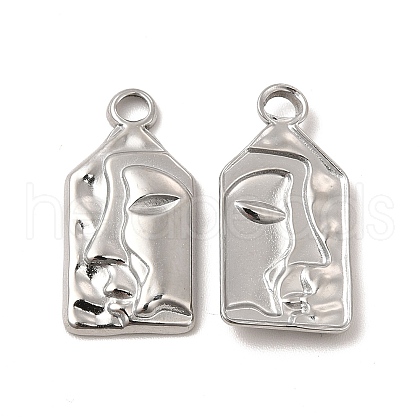 Non-Tarnish 304 Stainless Steel Pendants STAS-I671-15P-1