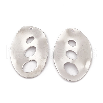 Non-Tarnish 304 Stainless Steel Pendants STAS-B031-11P-1