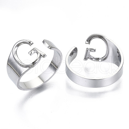 Alloy Cuff Finger Rings RJEW-S038-195G-P-NR-1