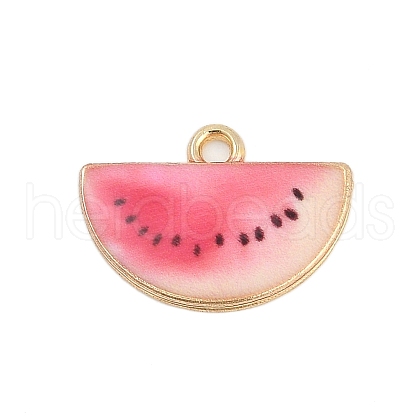 Alloy Enamel Pendants FIND-K020-21C-G-1