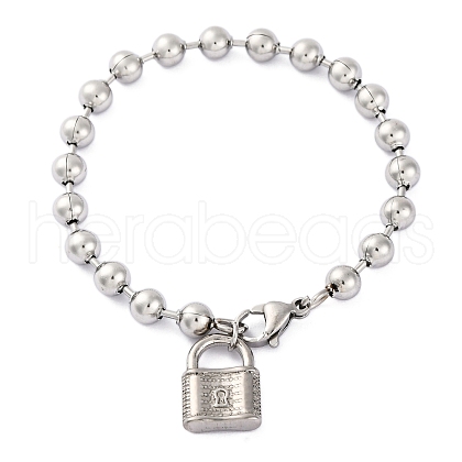 304 Stainless Steel Bracelets BJEW-M001-01P-02-1