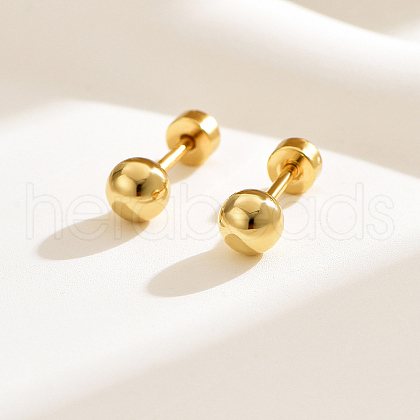 Gold Plated Cute Yellow Earrings for Women LF6490-1
