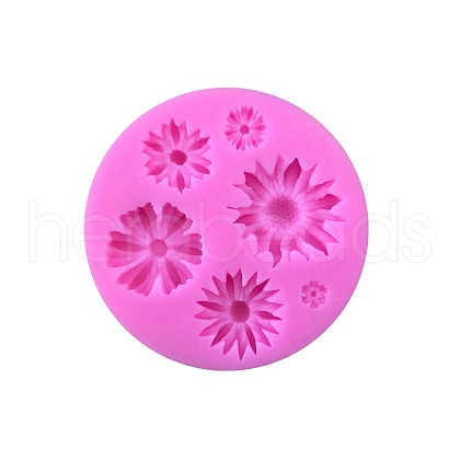 Flower DIY Silicone Fondant Molds PW-WG21513-01-1