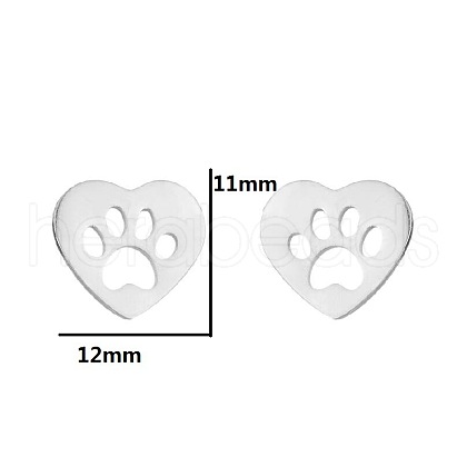 Geometric Circle Emoticon Earrings with Skull ST0241159-1