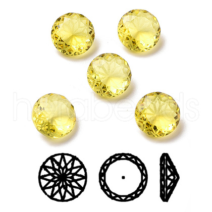 K9 Glass Rhinestone Cabochons RGLA-J035-C-NB226-1