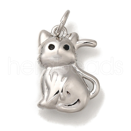 Rack Plating Brass Pendants KK-I720-07P-1