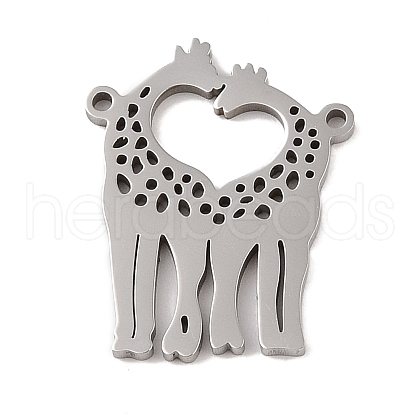 Non-Tarnish 201 Stainless Steel Pendants STAS-A094-19P-1