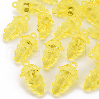 Autumn Theme Transparent Acrylic Beads TACR-S154-60B-916-1
